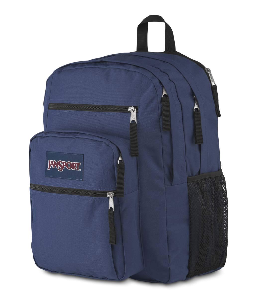 JanSport Laptop Backpack - Computer Bag with 2 Compartments, Ergonomic Shoulder Straps, 38.1 cm Laptop Sleeve, Haul Handle - Navy