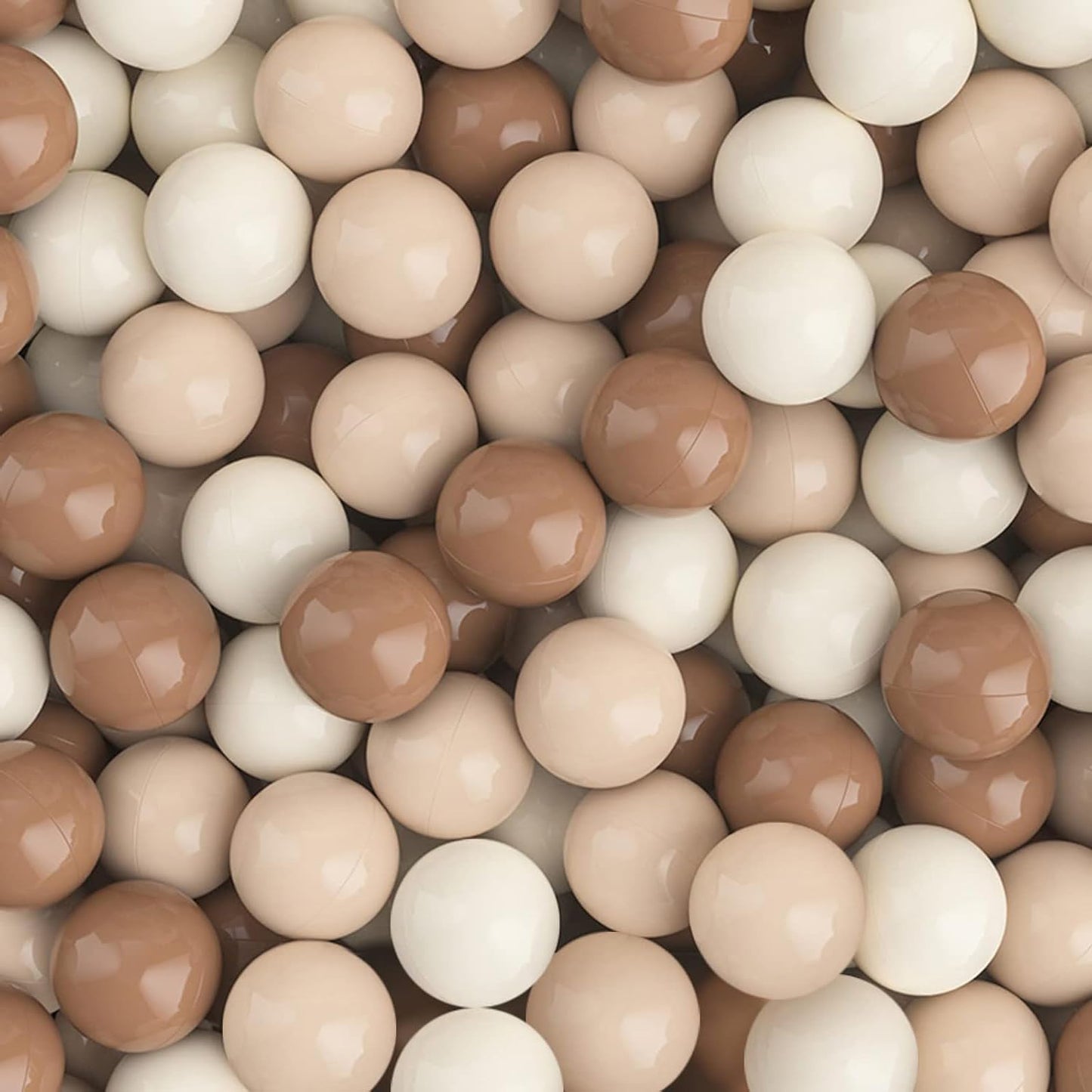 Dekeyoo Ball Pit Balls Pack of 100 - BPA Free, Crush Proof Plastic Balls for Ball Pit, Tent, Playhouse, Children's Toy Balls for Party, Macaron Ocean Balls 2.15 Inch