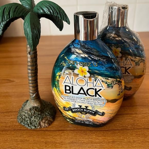 ALOHA BLACK 13.5 oz TANNING LOTION