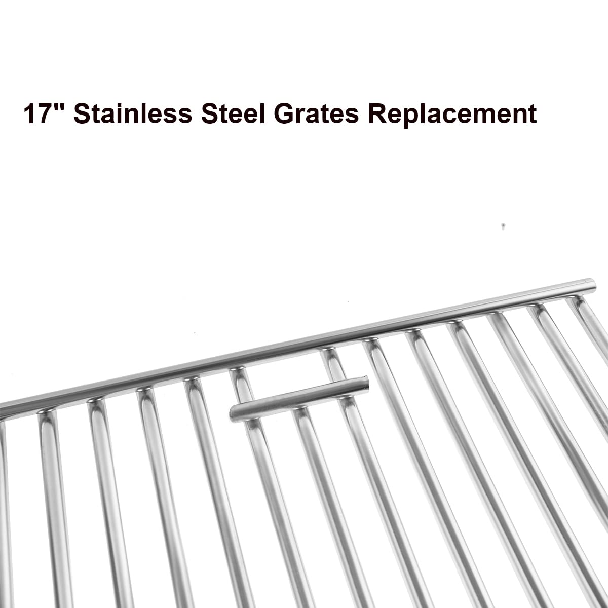 Cooking Grates for Nexgrill 720-0830H 720-0830D 720-0783E 720-0783C 720-0888 Grills 17 Inch Stainless Steel Cooking Grid Grate for Home Depot Nexgrill 4 and 5-Burner Gas Grill, 17" x 13 1/5" 2pcs