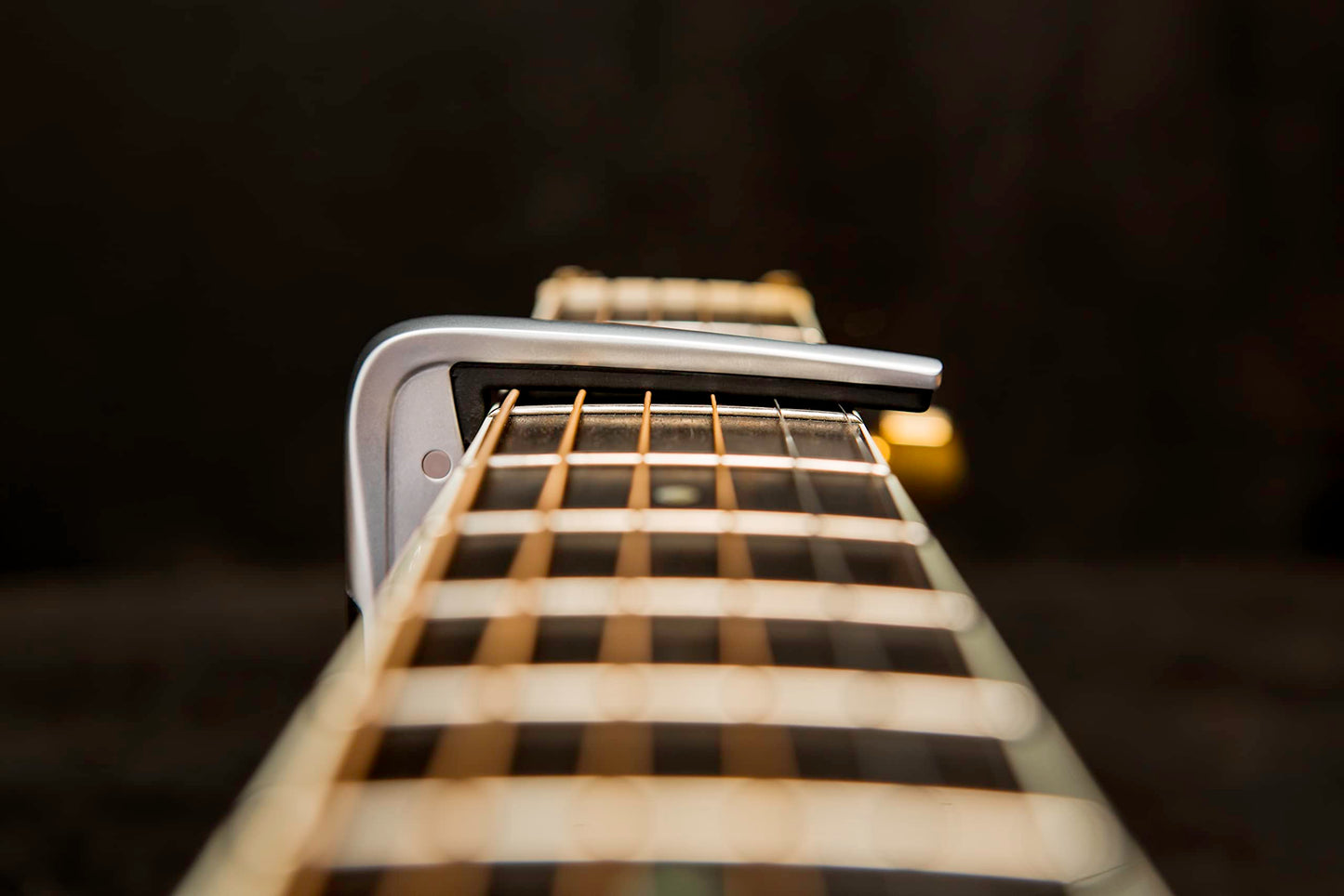 JIM DUNLOP Trigger Fly Capo Curved Satin Chrome