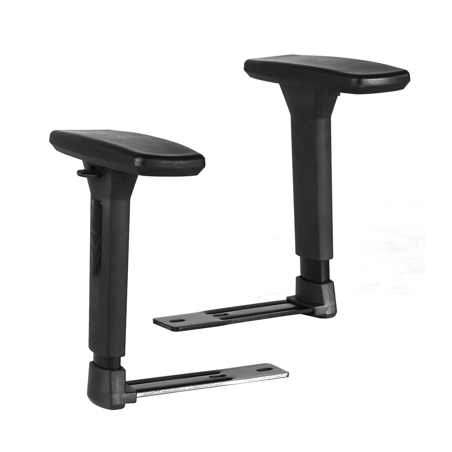 Pair of 3D Adjustable T Arm Rests Replacement for Most Office Chairs
