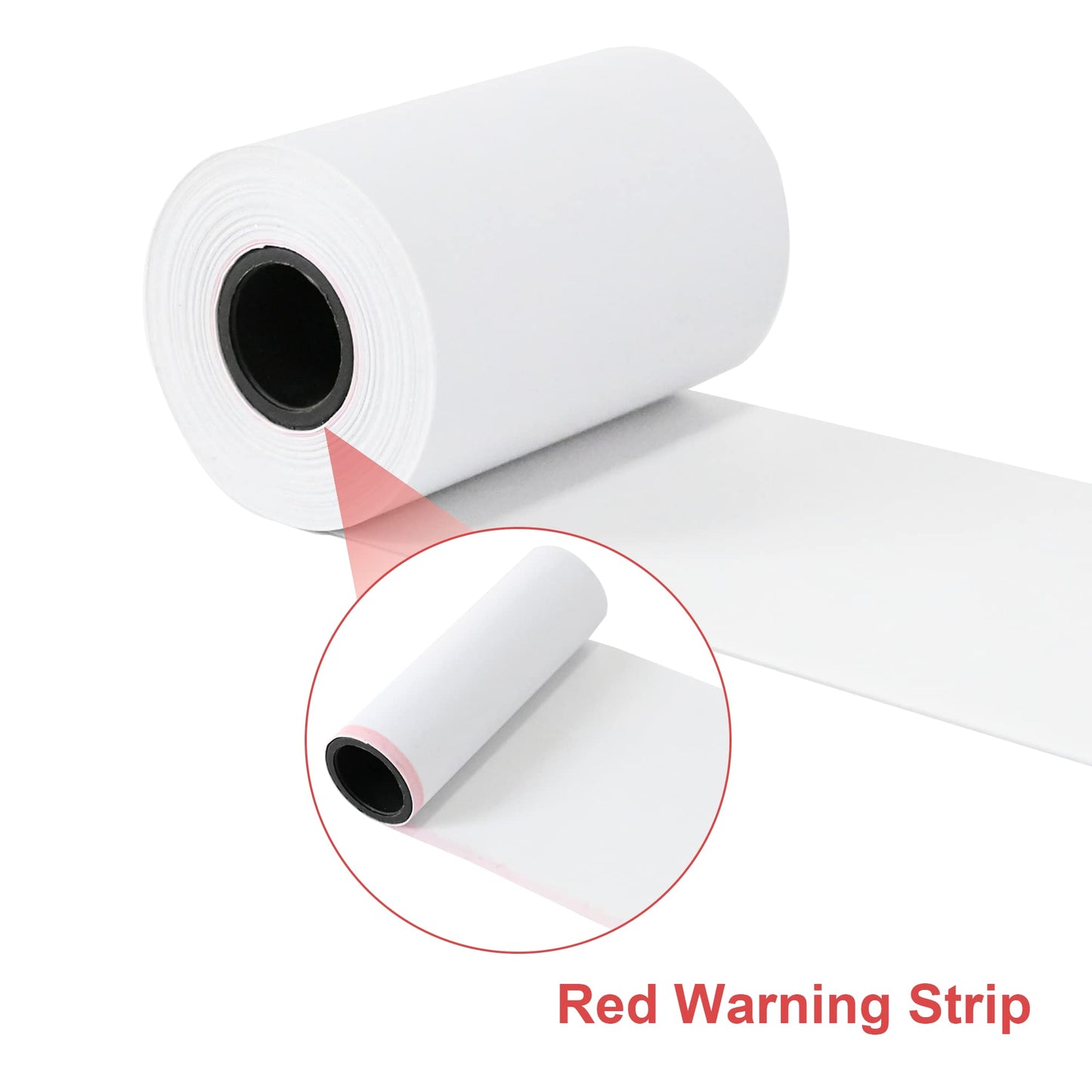 L LIKED 2 1/4" x 50' Thermal Paper Receipt Rolls, 96 Rolls Cash Register POS Receipt Paper
