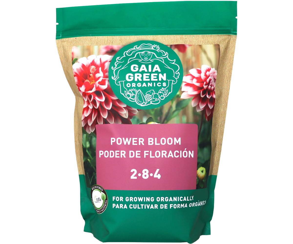 Gaia Green 2-8-4 Power Bloom 2kg - Great for Bigger Flowers, More Tomatoes, and Healthier Plants