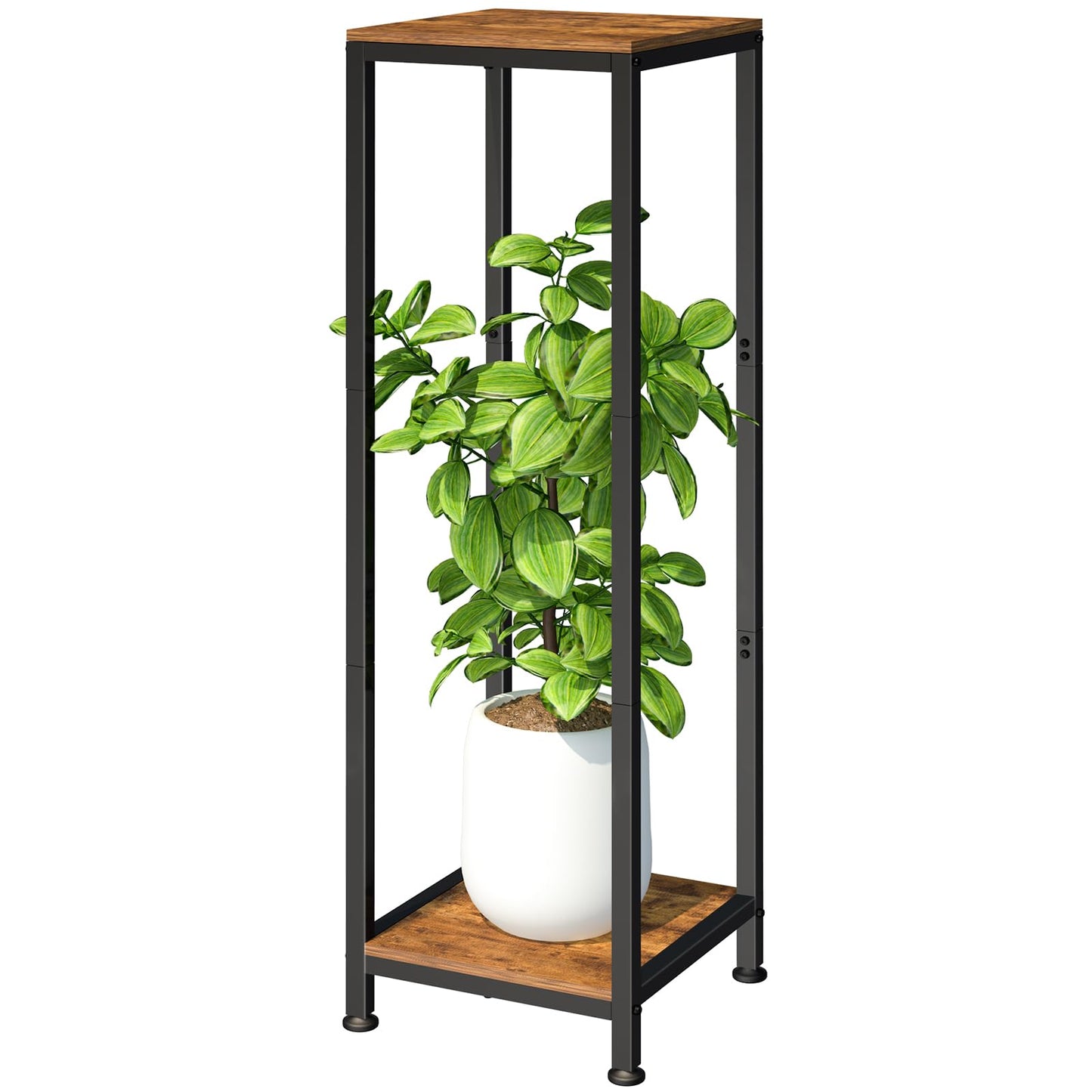 Lilybud--lily Plant Stand Indoor, 41'' Extra Tall Wood Plant Stands Heavy Duty Pedestal Stand for Indoor Outdoor, Modern Corner Flower Stand for Patio, Living Room, Balcony
