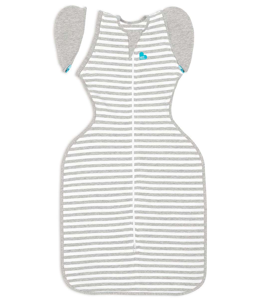 Love To Dream Swaddle UP 50/50 Transition Bag, Patented Zip-Off Wings, Gently Help Baby Safely Transition from Being swaddled to arms