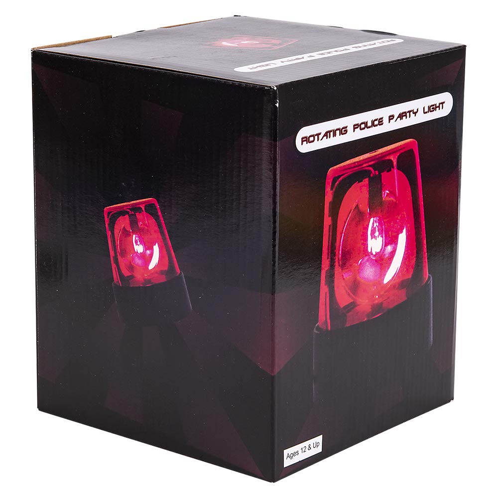 Rhode Island Novelty 7-Inch Red Police Beacon Light