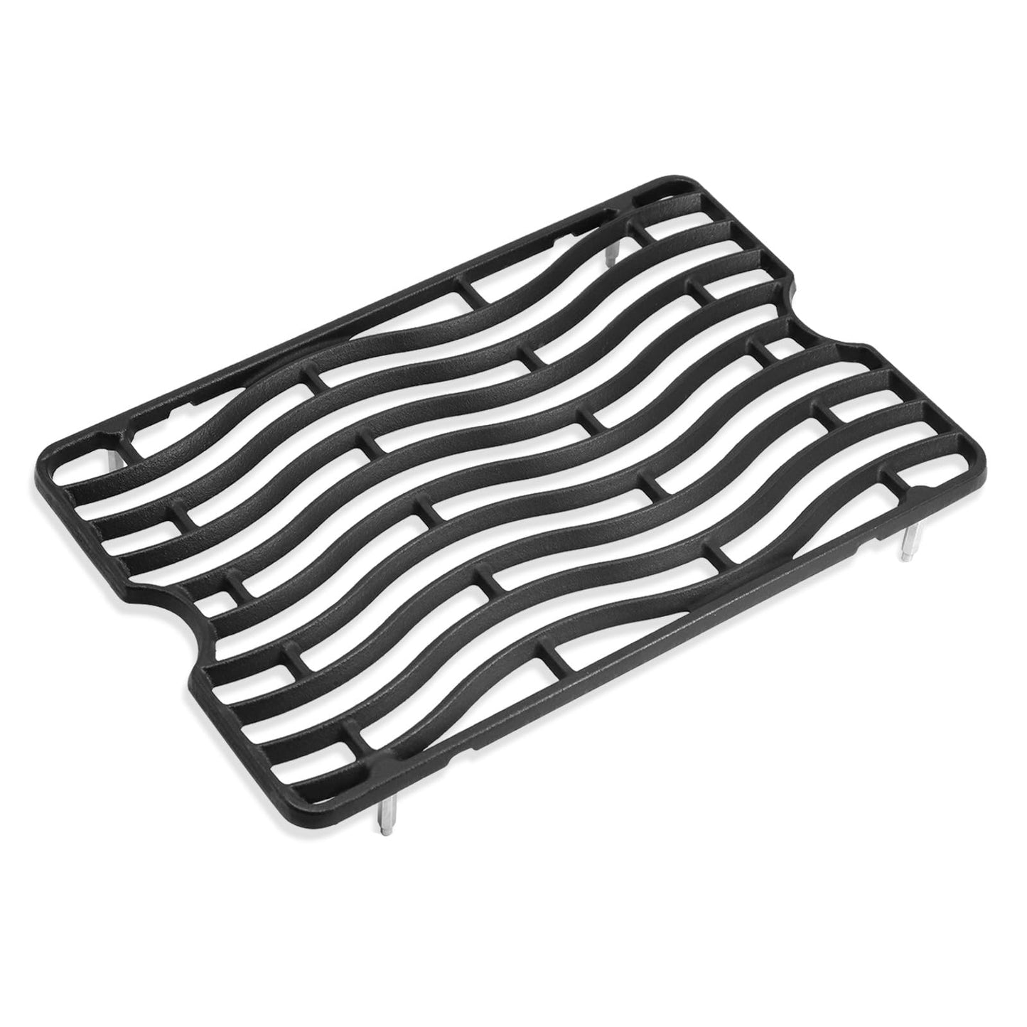 Hiorucet S83010 Grill Grates BBQ Replacement for Napoleon LEX 485 and Prestige 450/500/665 Grills, Heavy Duty Cast Iron Cooking Grid Infrared Side Burner Grid BBQ Grill Parts, 14 9/16 Inch, 1-Pack