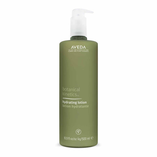 Aveda Botanical Kinetics Hydrating Lotion | Daily Facial Moisturizer for All Skin Types | with Coconut, Jojoba, Caffeine, Aloe, 500ml