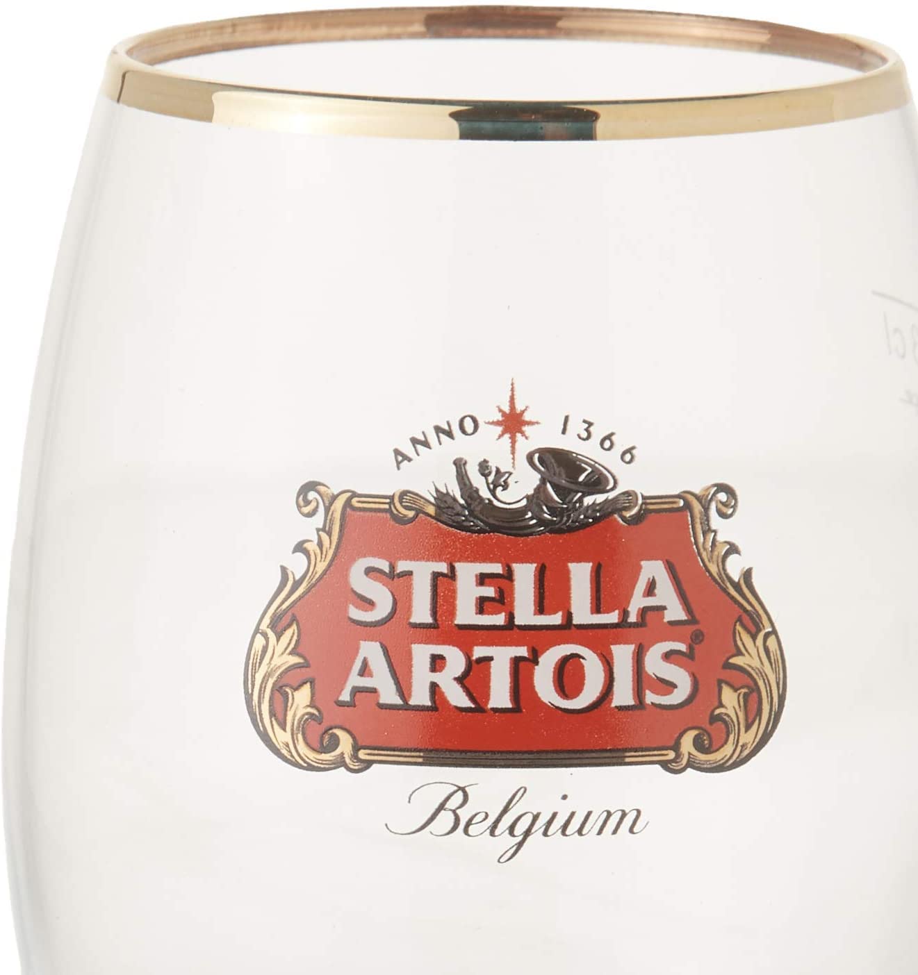 STELLA ARTOIS 2-Pack Beer Glasses, 500ml Capacity, Chalice Style