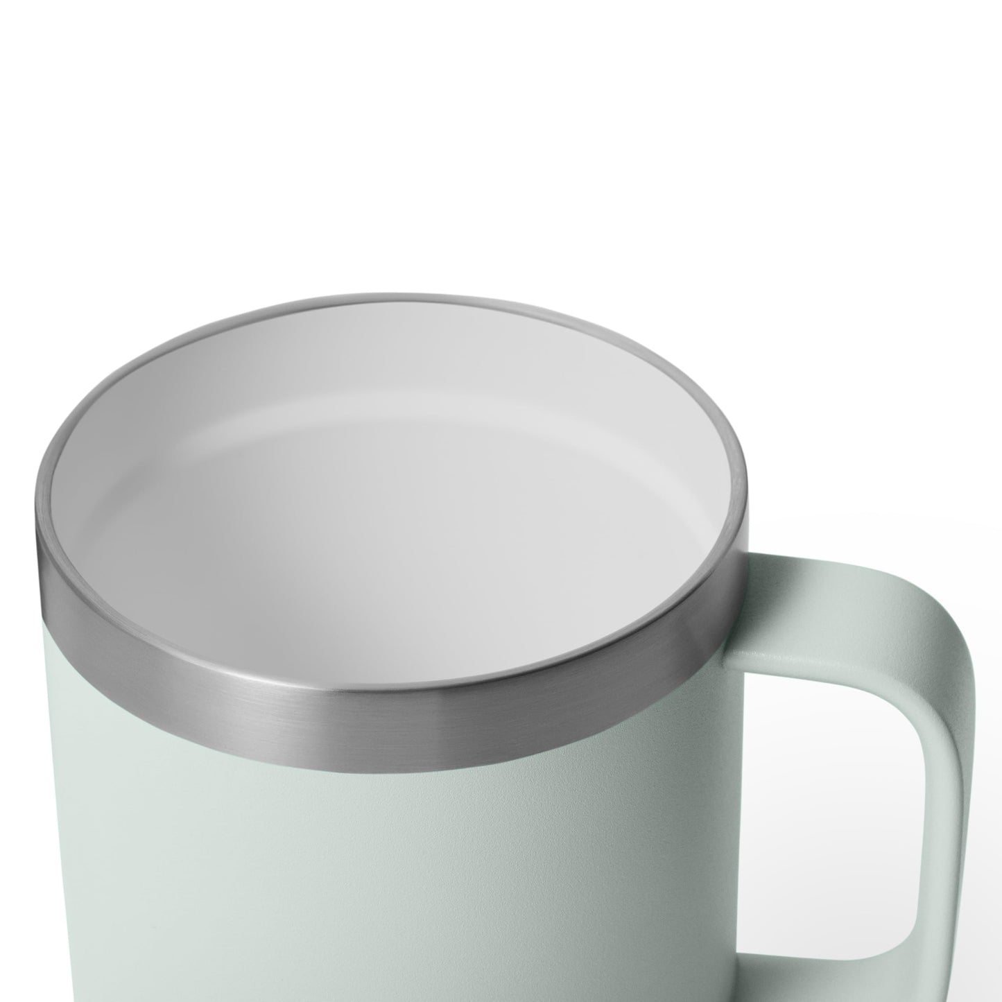 YETI Rambler 10 oz Ceramic Lined Stackable Mug, Vacuum Insulated, Stainless Steel with MagSlider Lid, Ridgeline