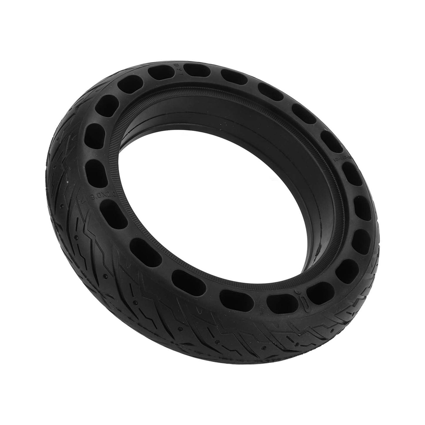 9.0x2.0 Electric Scooter Tire Safe Driving Impact Resistance Electric Scooter Rubber Tire Excellent Grip for Various Road Conditions