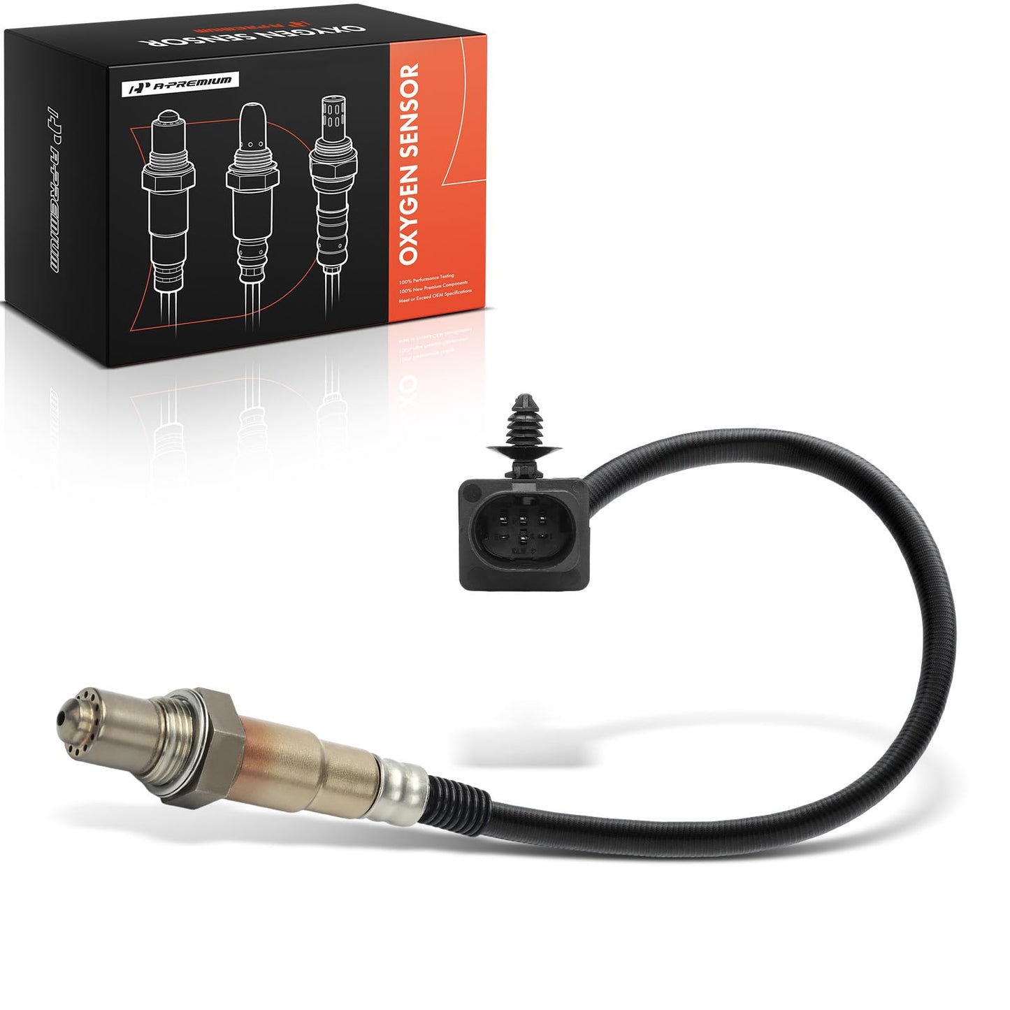 A-Premium O2 Oxygen Sensor Compatible with Ford, Hyundai, Kia, Lincoln & More - Edge, Escape, Expedition, Explorer, F150, Flex, Fusion, Taurus, Elantra, Forte, Optima, MKS, MKT, Navigator - Upstream