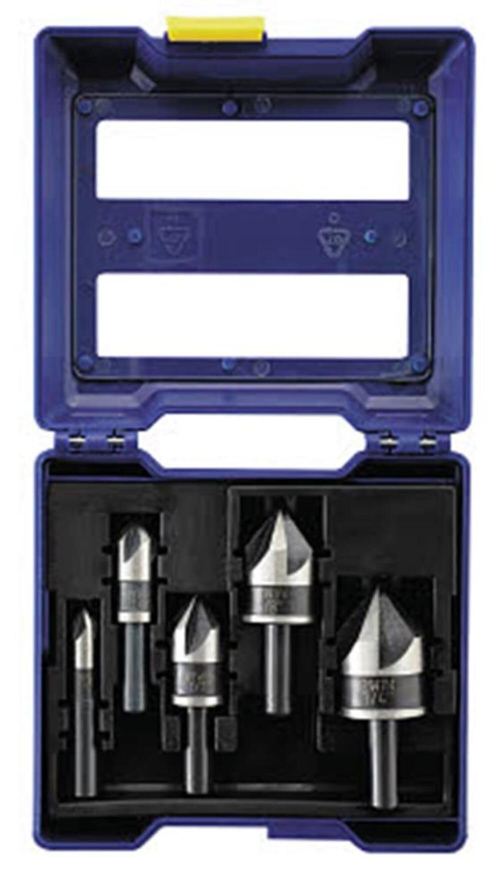 Irwin 1877793 Countersink Drill Bit, Black Oxide, 5-Piece
