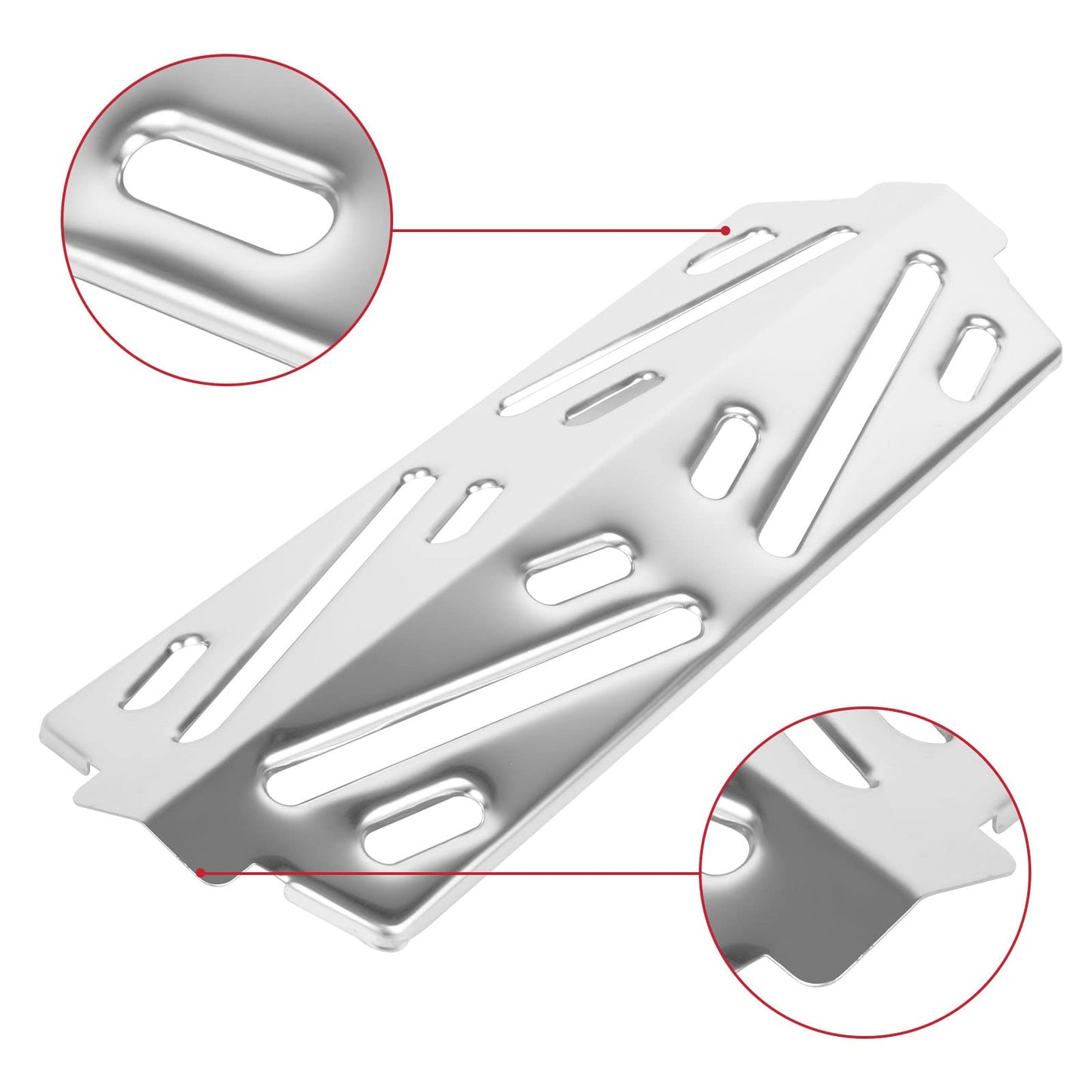 Grill Parts for Weber Genesis ii Parts, Flavorizer Bars and Heat Deflector Replacement for Weber Genesis II E-310 S-310 E-315 E-335 S-335 Gas Grill, Replaces Weber 66032 66795 66040