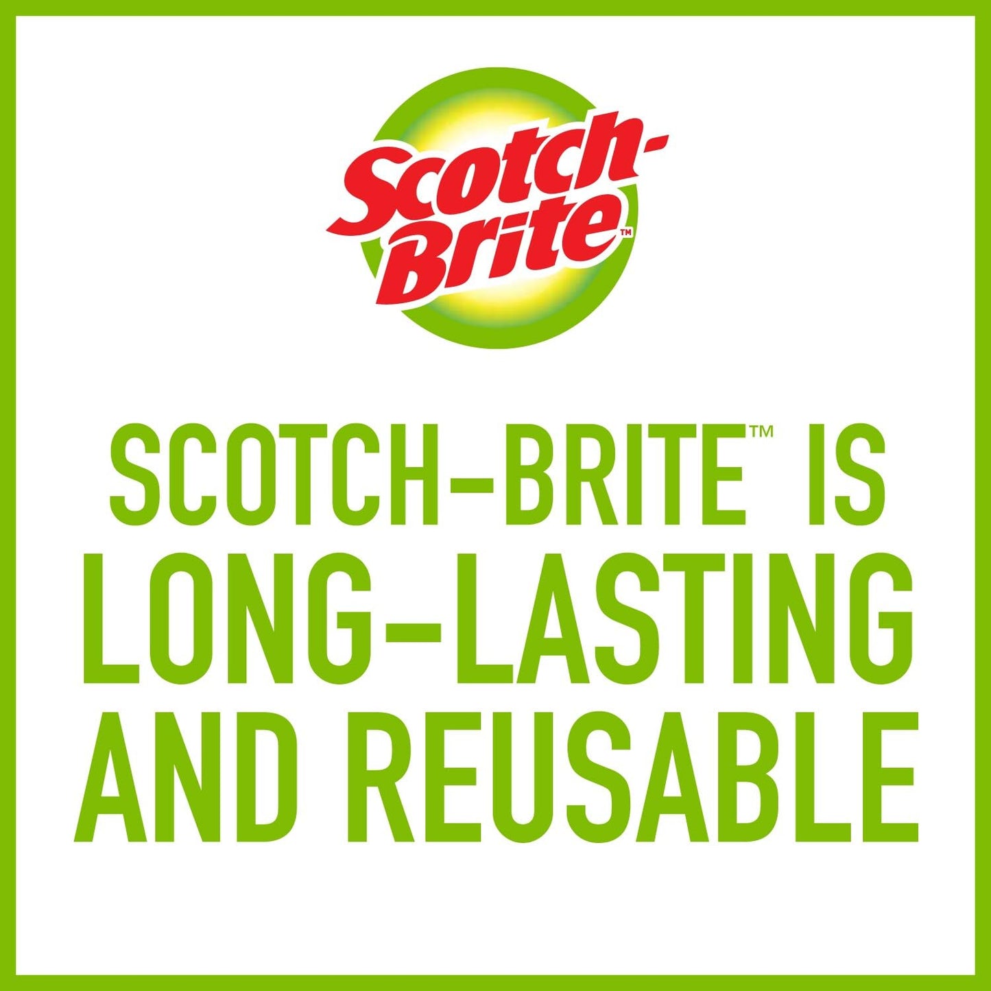 Scotch-Brite Heavy Duty Scour Pads, 21, Green