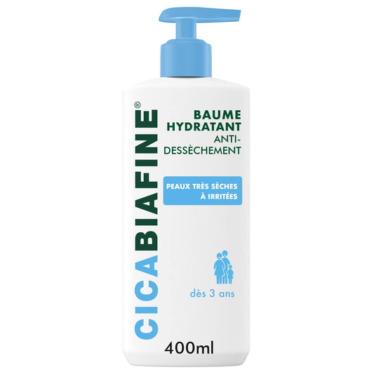 CICABIAFINE Baume Hydratant Corporel Quotidien Peaux Très Sèches (400 ml)