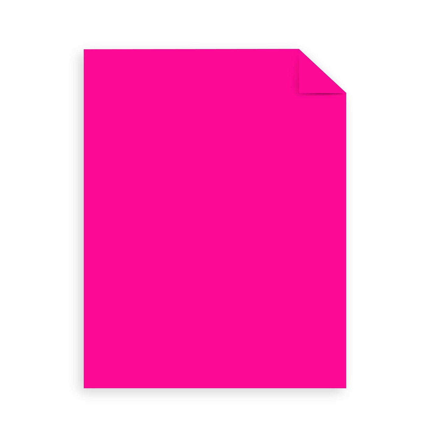 Astrobrights Mega Collection Colored Paper, 8 ½ x 11, 24 lb/89 gsm, Ultra Pink, 625 Ct. (91674) "Amazon Exclusive" - More Sheets!