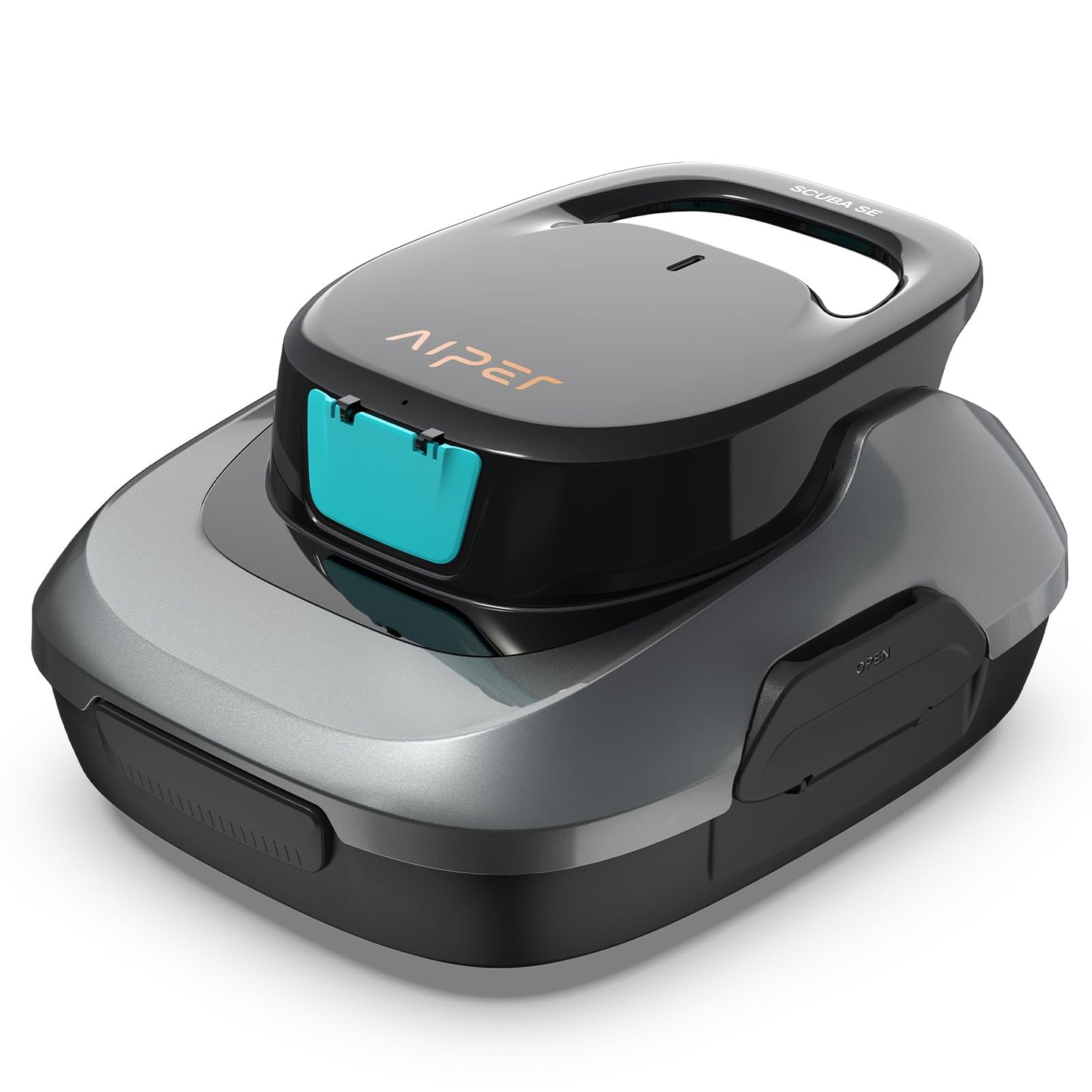 AIPER Scuba SE Robotic Pool Cleaner Vacuum, 90 Mins Battery Life, Automatic Cleaning with Self-Parking Capabilities, Ideal for Above Ground Pools up to 860 Sq.ft (40 Feet)