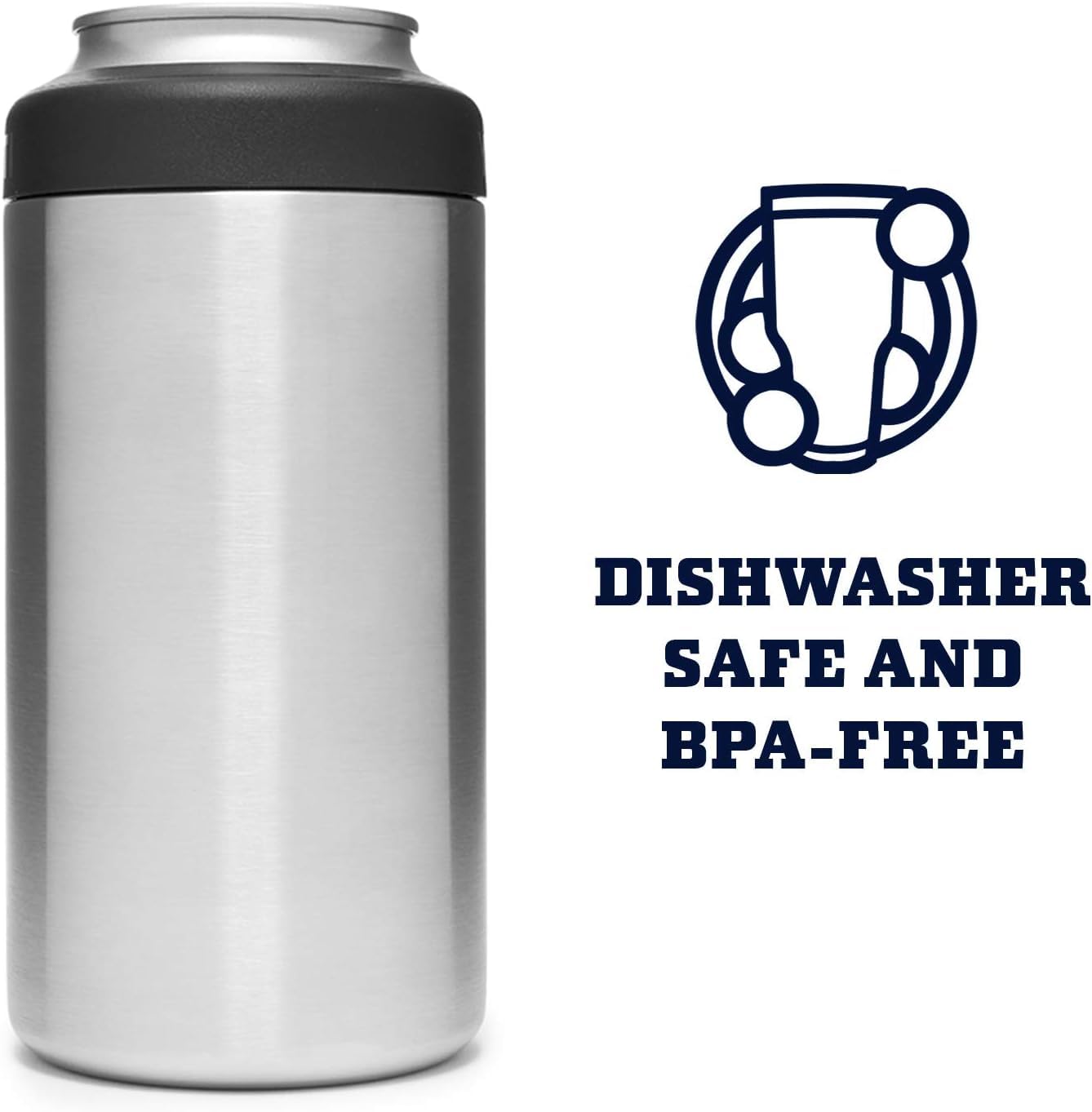YETI Rambler 16 oz. Colster Tall Can Insulator for Tallboys & 16 oz. Cans, Venom