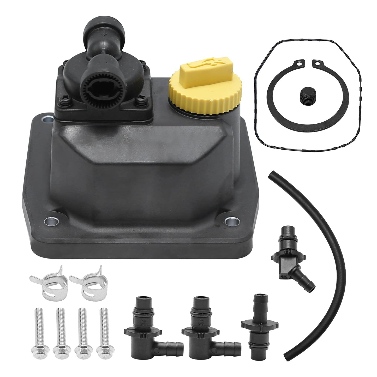 ZUDKSUY 2455910S Mechanical Fuel Pump Kit Valve Cover Replacement for Kohler CH18 CH19 CH20 CH22 CH23 CH25 CH640 CH730 with Oil Cap