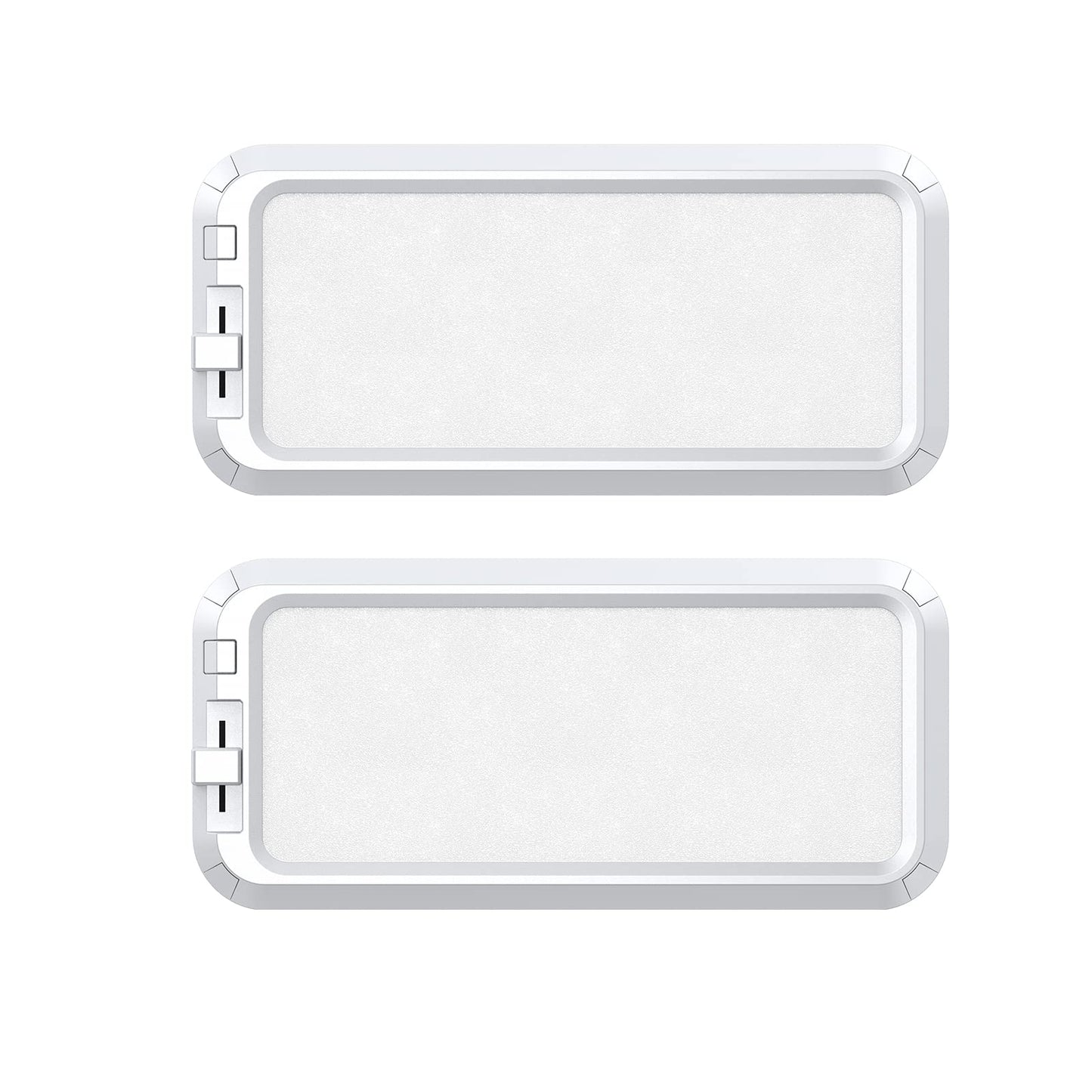 BlueFire 700LM RV LED Interior Lights, DC 10-30V 3000-6000K Dimmable Ceiling Dome Lights for Camper, LED RV Lighting Fixture with Dimmer Switch for Camper Motorhome Caravan Trailer Boat(2 Pack)
