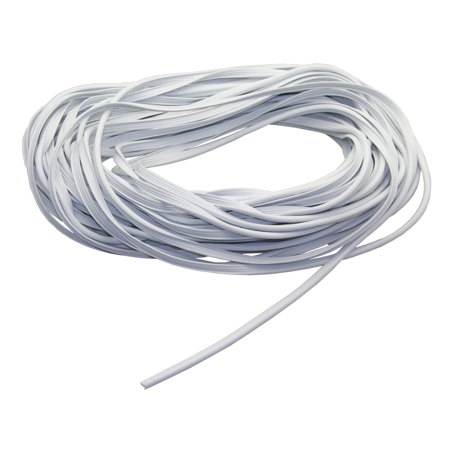 Swimming Pool Beaded Liners Lock 120'ft, Pool Liner Lock for Above-Ground & In-Ground (White)
