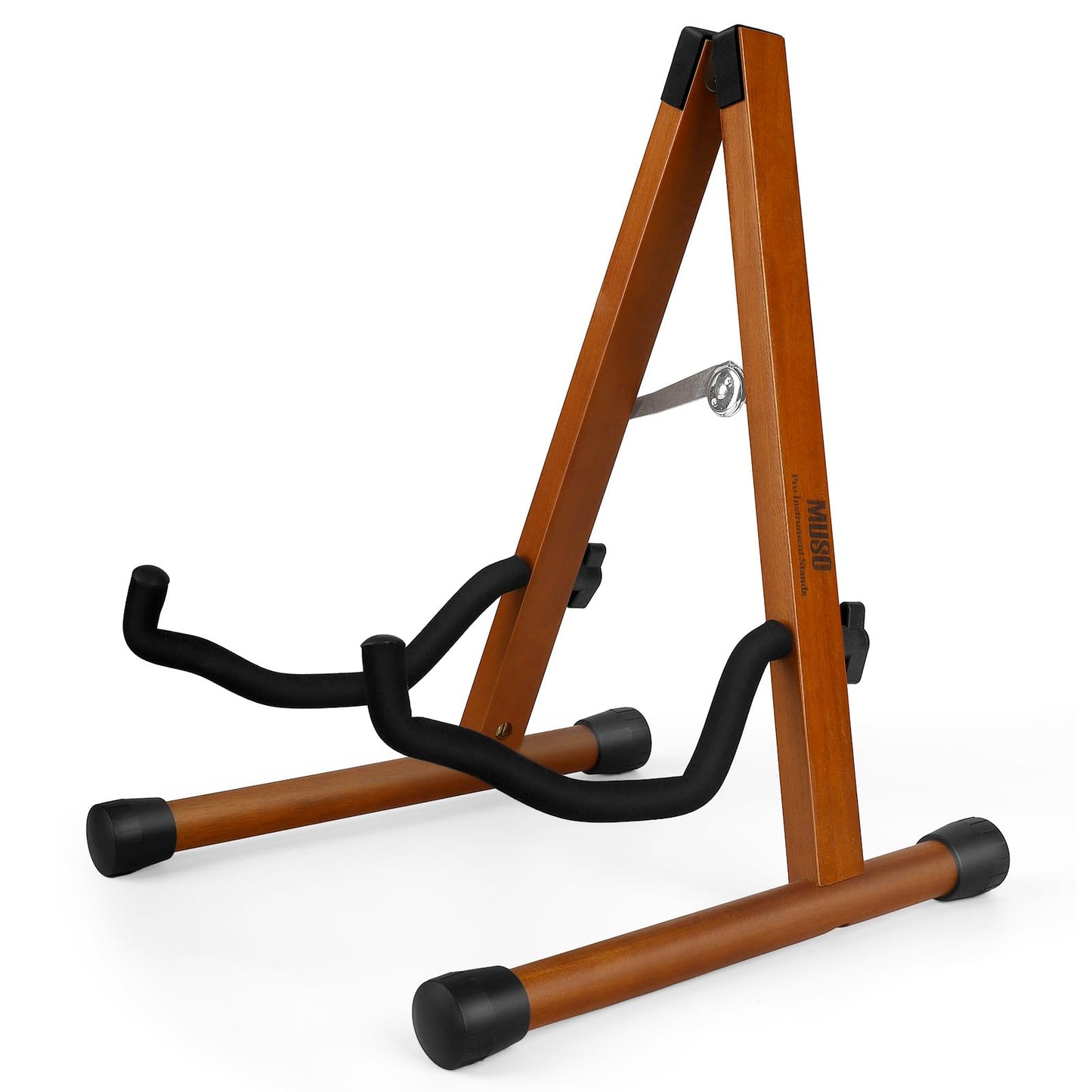 Guitar Stand,Acoustic Guitar Stand,Wood Classical Electric Guitar Stand,Foldable Bass Guitar Stand,Guitar Accessories also fit Bass,Violin,Ukulele(Rosewood)