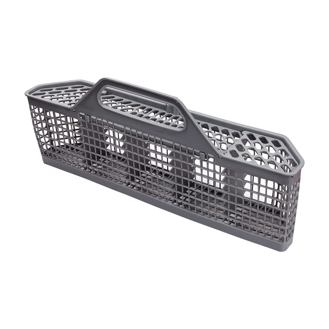 Universal Dishwasher Cutlery Basket Replacement WD28X10128 Dishwasher Utensil Silverware Basket, Compatible with Part No. AH959351, EA959351, PS959351, WD28X10127, WD28X10132