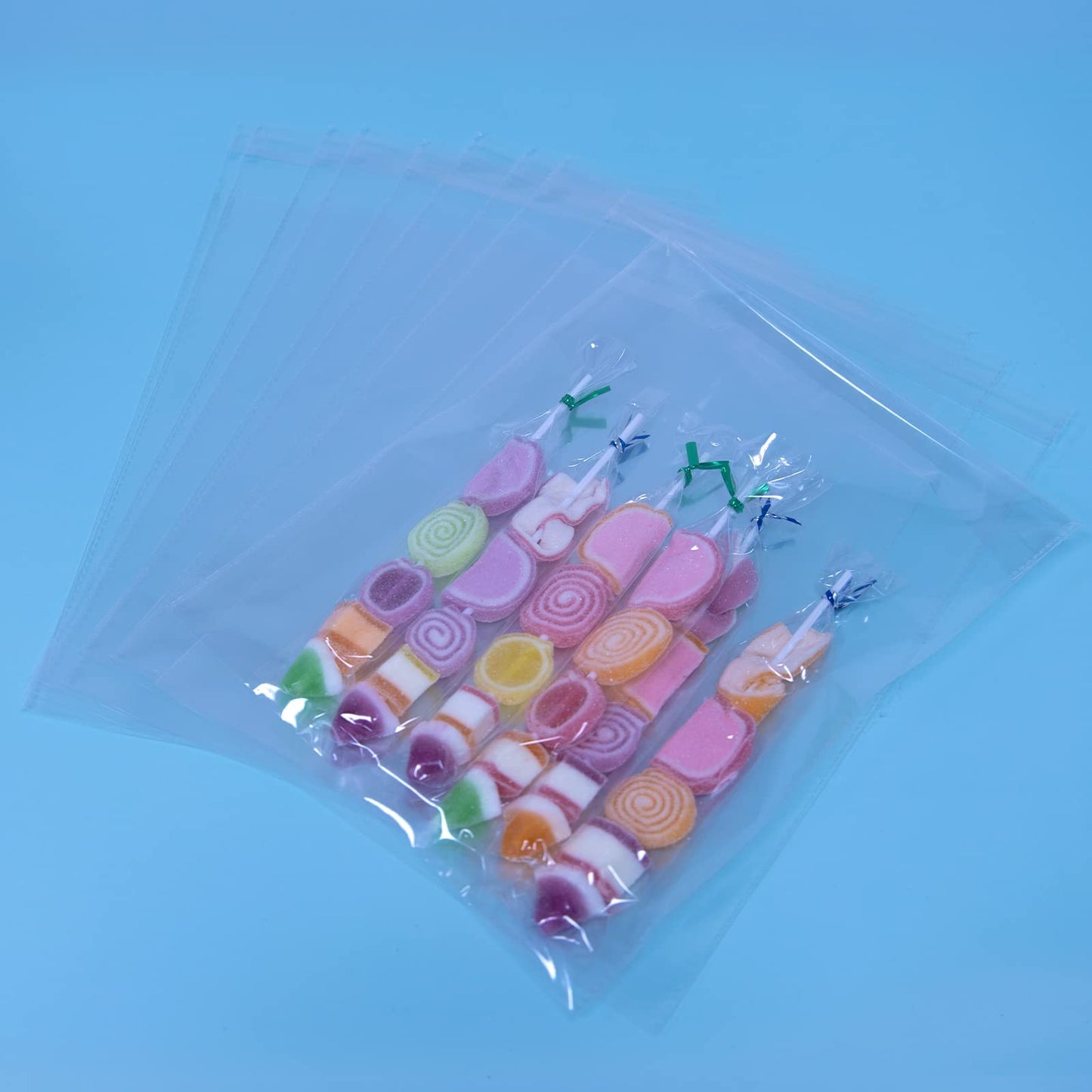 1000 Count - 8" x 10" Self Seal Clear Cello Cellophane Resealable Plastic Poly Bags for Photo, Jewelry, Bakery, Treats, Party Favors