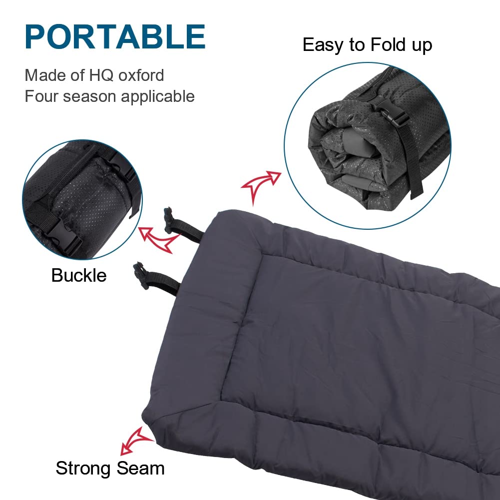 Blueshyhall Pet Dog Bed Super Snoozer Indoor/Outdoor, Waterproof Camping Travel Pet Mat