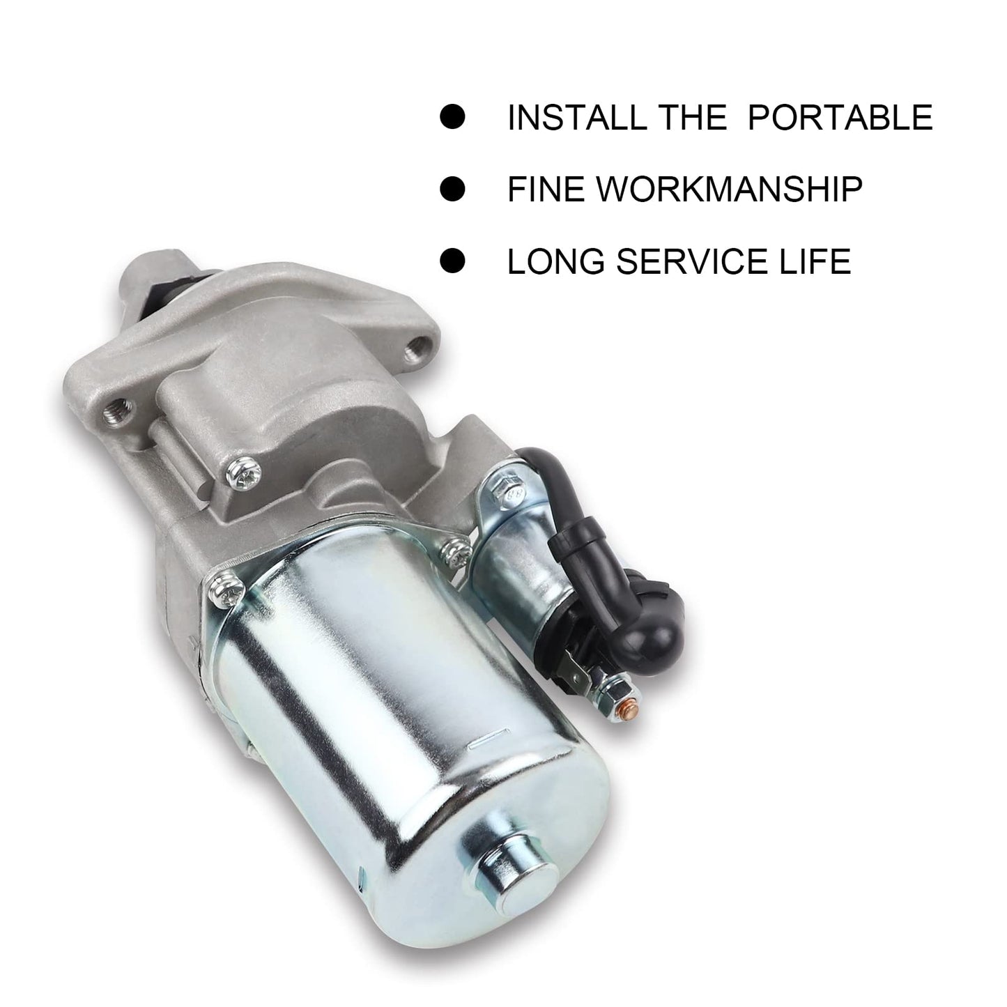 FLYPIG Starter Motor for Honda GX340 GX390 Engine 11HP Clone Generator Afron Replaces 31210-ZB8-0130 31210-ZE3-013 31210-ZE3-023 DB5B6 DB5B8 128000-2750 31210ZB80130