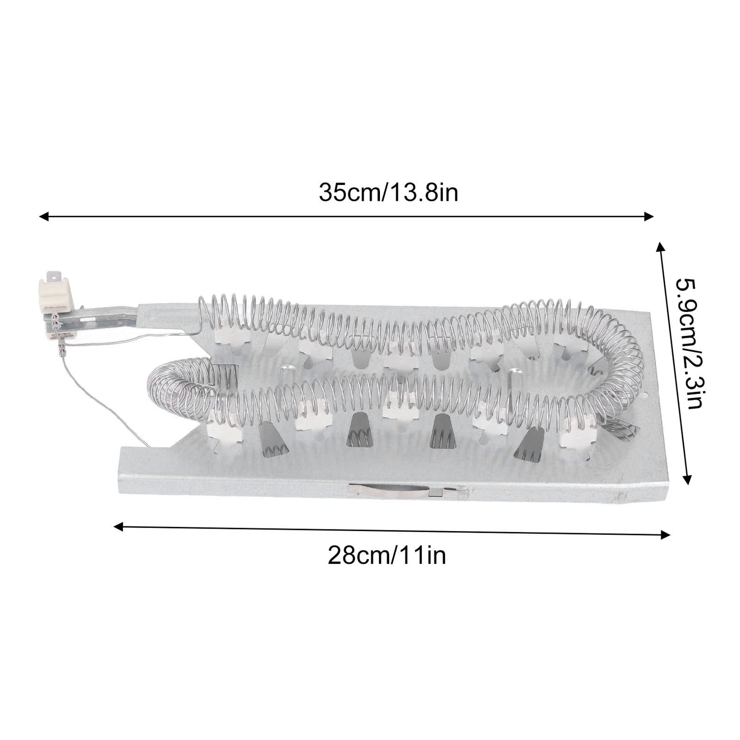 W11344457 Dryer Heating Element Kit 5400W for Maytag 240V