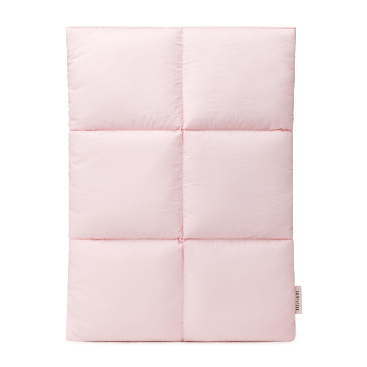 Comfyable Puffy Laptop Sleeve 13 Inch 14 Inch, Quilted Puffer Laptop Carrying Case for Women, Pillow Case Compatible with MacBook Air/Pro M5 M4 M3 M2 Pro/Max 2026, 13" MacBook Neo A18, Light Pink