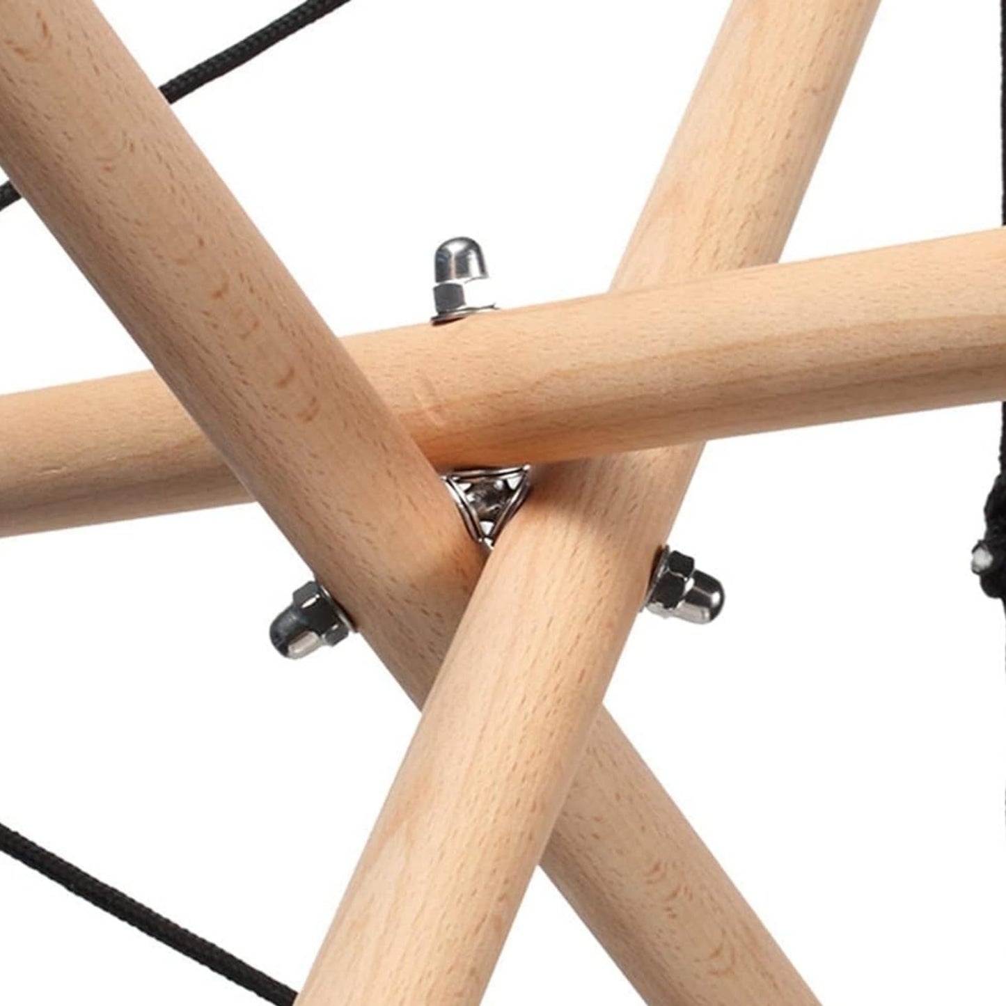 YOOODONNN Handpan Drum Stand, Tongue Drum Bracket, Solid Wood Adjustable Tripod Structure Holder, Extendable Snare Bracket for 12 to 22 Inch Percussion Instruments