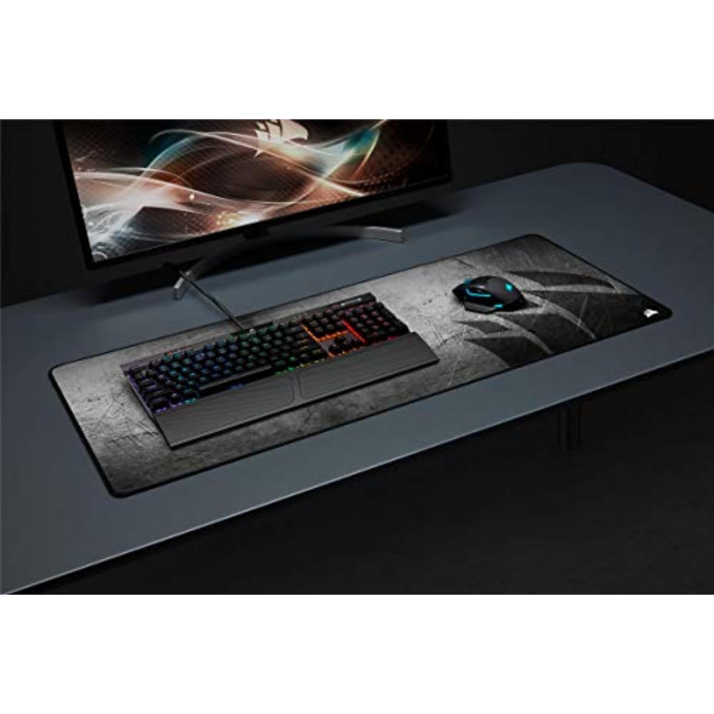 Corsair MM350 PRO Premium Spill-Proof Cloth Gaming Mouse Pad – Extended XL, Multicolor (CH-9413771-WW)
