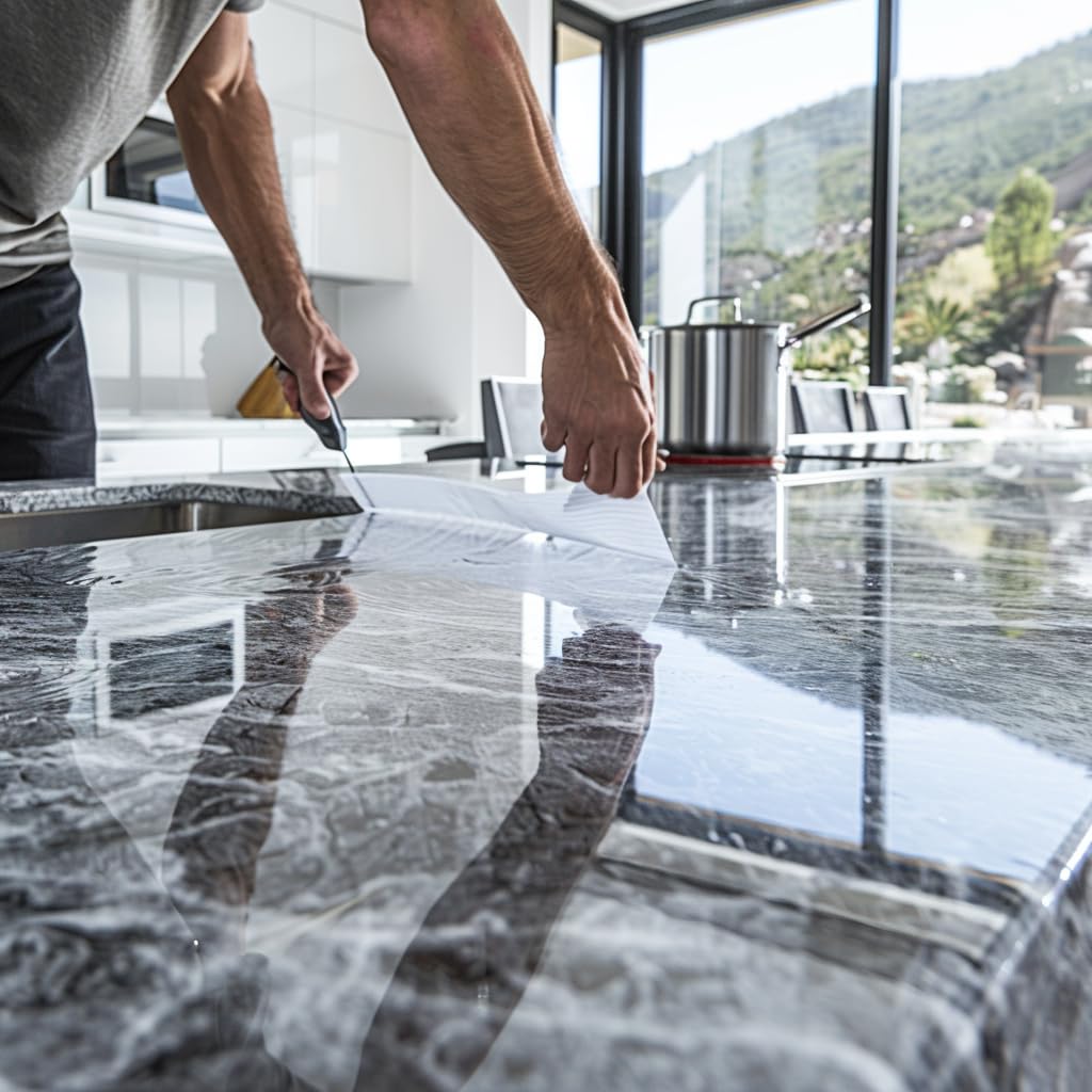 XPEL Gloss Surface Protection Film 12" x 60" - Clear, Strong, and Protective for Multiple Uses