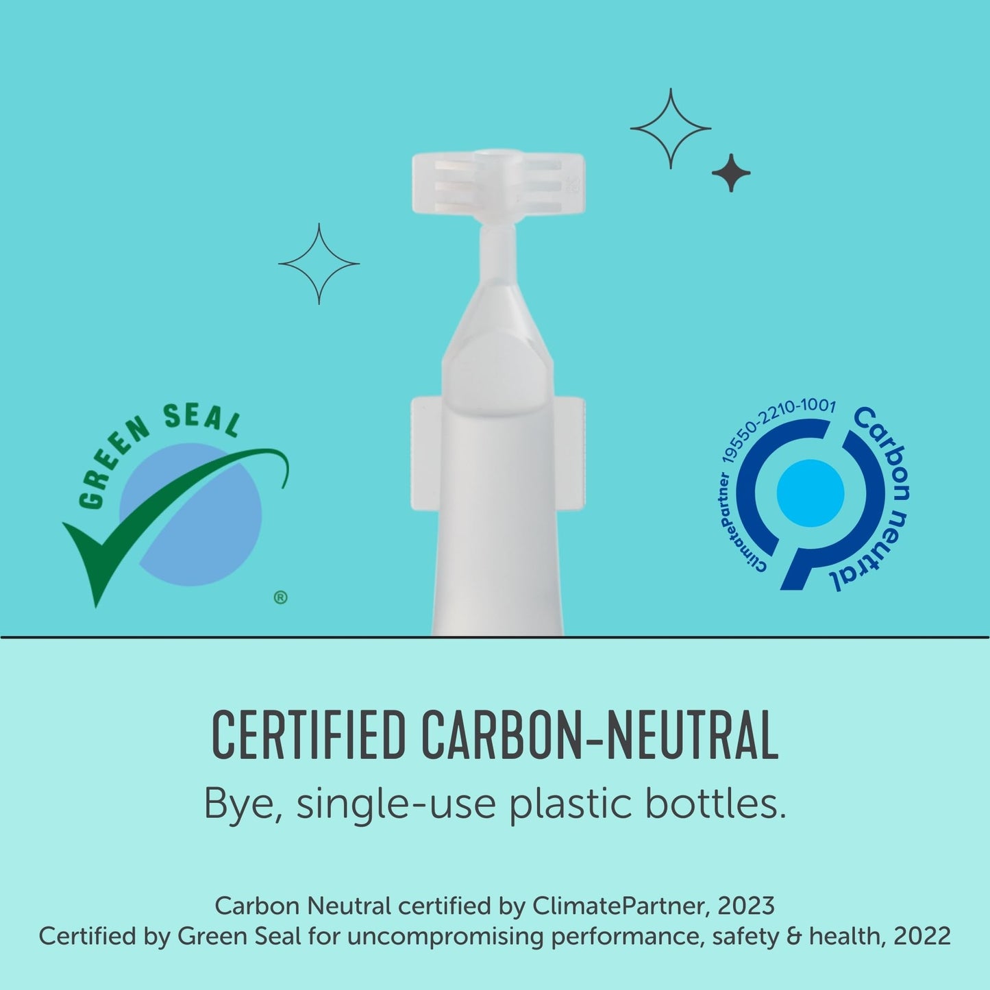 Force of Nature Activator Capsules - Concentrate Refill for Eco-Friendly, All-Purpose Cleaning and Deodorizing Spray - Kitchen, Bathroom, Toilet, Glass - Cleaning Supplies, 30 Count (3ml)