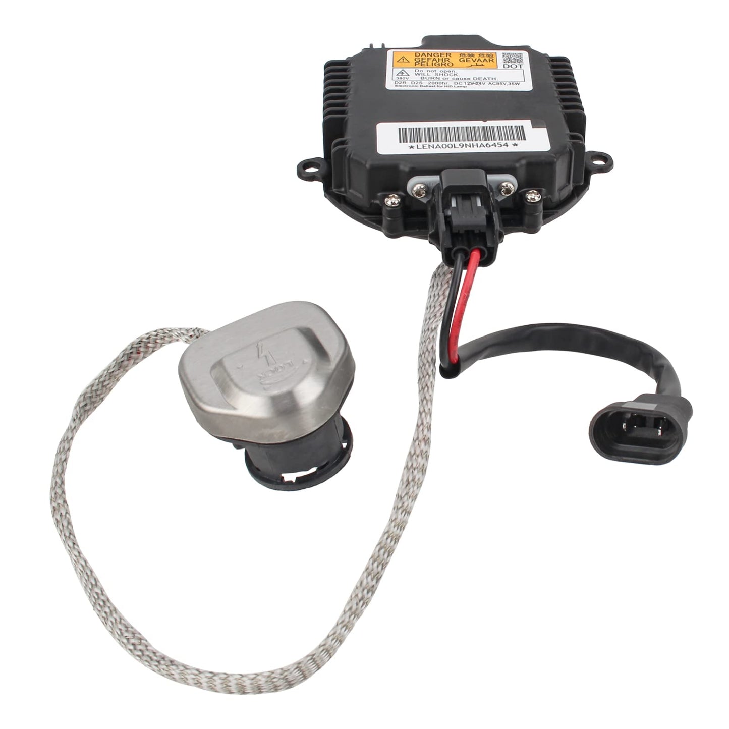 partszen 28474-8991A Xenon HID Ballast Headlight Control Unit for Infiniti G35 G37 FX35 QX56 Nissan Altima Maxima Murano 350Z 370Z GTR Replace 28474-89904 nzmns111lbna with Igniter D2S Bulb
