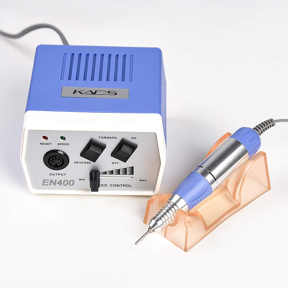 KADS 30000RPM Nail Art Drill Nail Equipment Manicure Tools Pedicure Acrylics Pink Electric Nail Art Drill Finger & Toe Machine Set (Purple)
