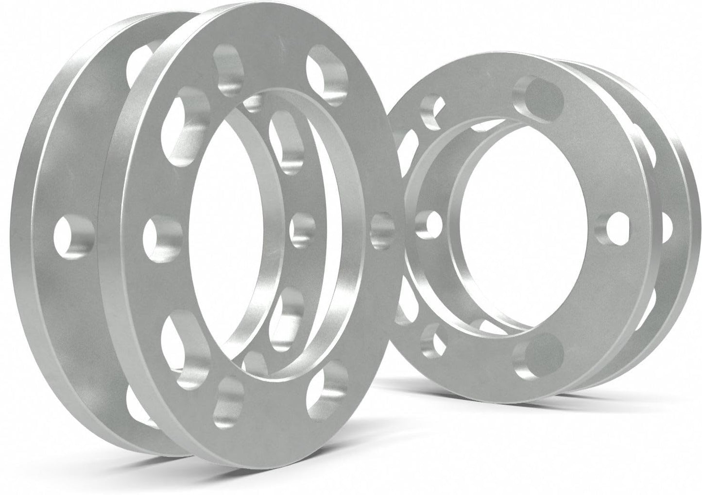 Wheel Accessories Parts 4 Pcs Die Cast Wheel Spacers 12mm 1/2" Thick Fits Bolt Patterns 5x135mm 5x139.7mm 5x5.5 6x135mm 6x139.7mm 6x5.5 Chevy Silverado 1500 ｜ Ford F-150 ｜ RAM 1500 - Not Hub Centric