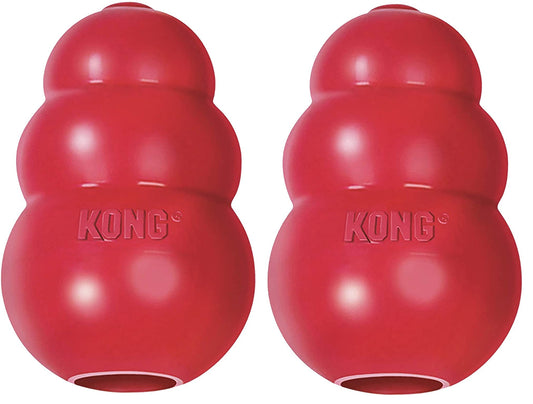 Classic Dog Toy, Durable Natural Rubber- Fun to Chew, Chase and Fetch (.2 Count (Medium))