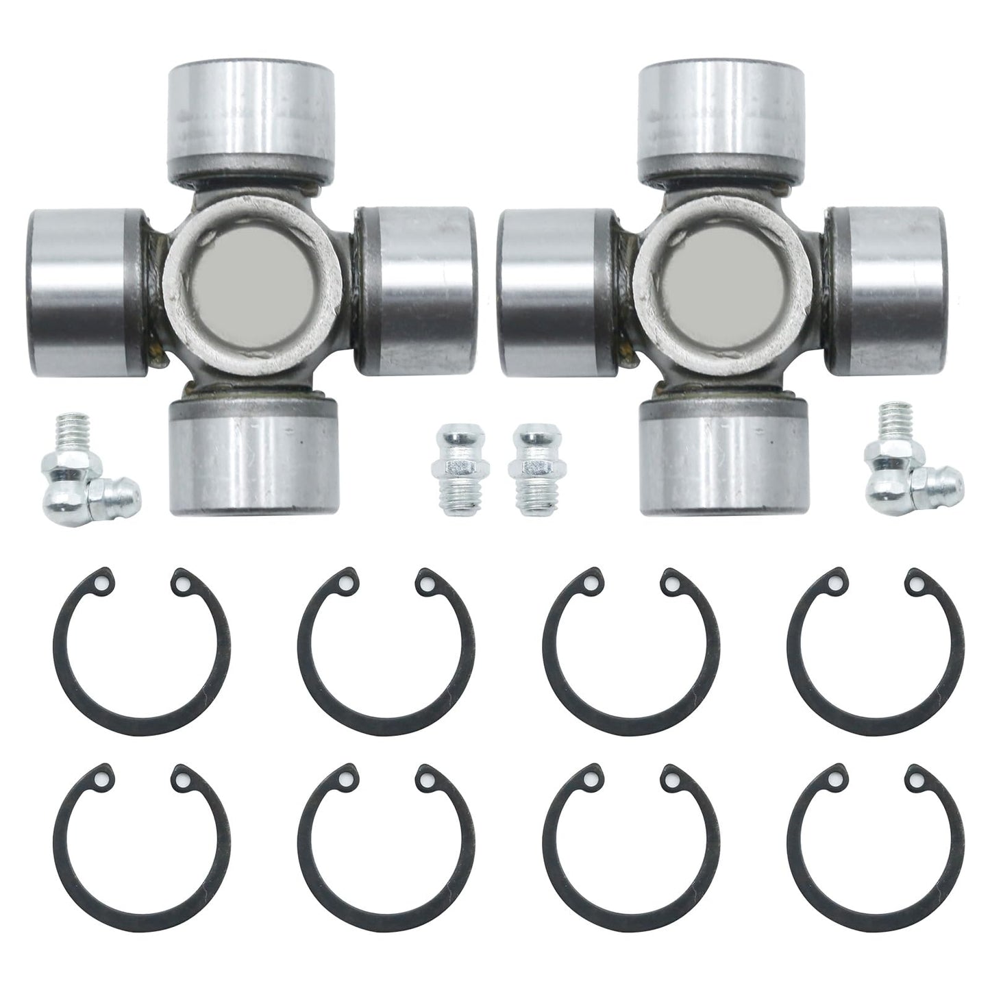 DUZFOREI 2 Pack 715500371 Rear Driveshaft U-Joint Set, Replacement for Can-Am Outlander 400 450 500 570 650 Maverick 1000R 1000 Max Traxter 500 XL Auto, Replaces 703000022