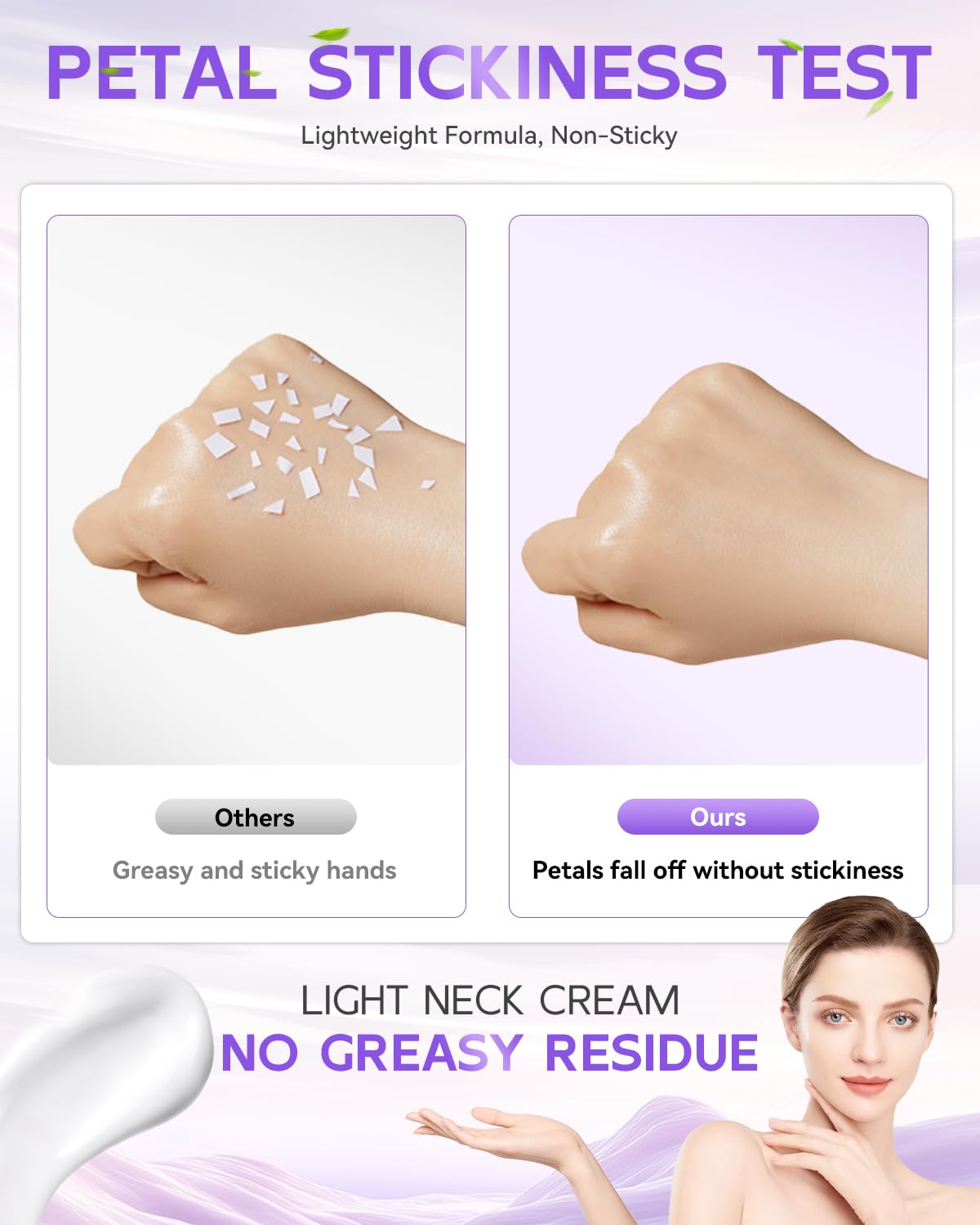 5-IN-1 Neck Firming Cream: [30+ SGS Certified] [Used by Over 1M Fans] Tightening & Firming Neck Cream, Neck & Décolleté for Wome (2PC)