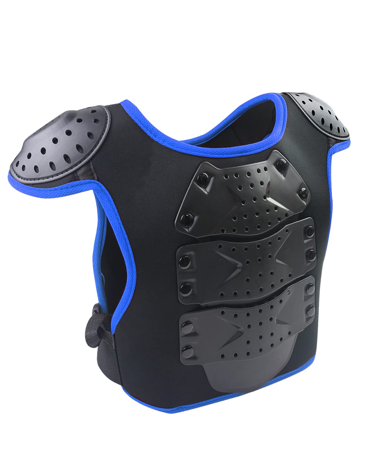 Kids Dirt Bike Protection Gear-StarknightMT Youth Motorcycle Protective Riding Gear ATV Chest Protector Motocross Armor Suit for Boys Girls Mountain Biking Cycling, Blue