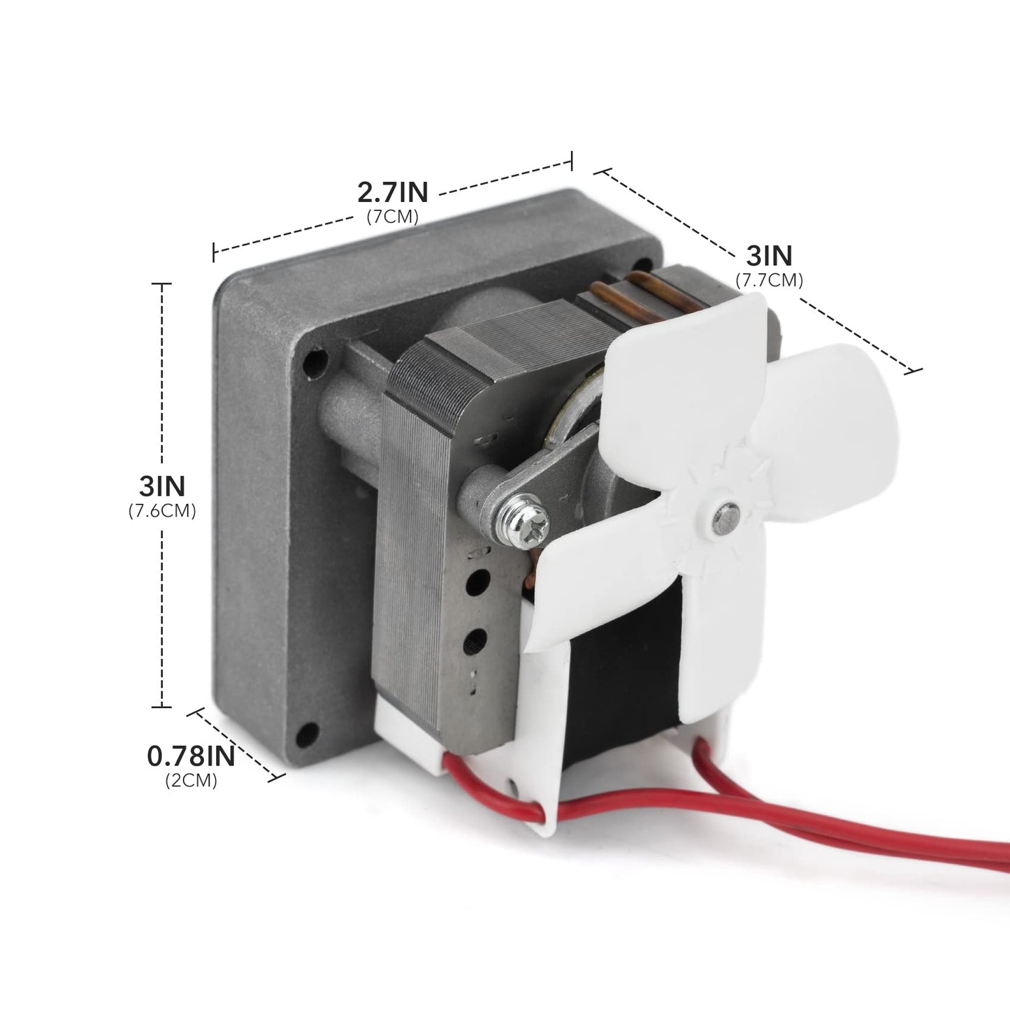 Stanbroil Grill Auger Motor Replacement for Pit Boss/Traeger Wood Pellet Grills, Universal Auger Drive Motor Pellet Grills Replacement Parts, AC120V 60Hz 2 Pole