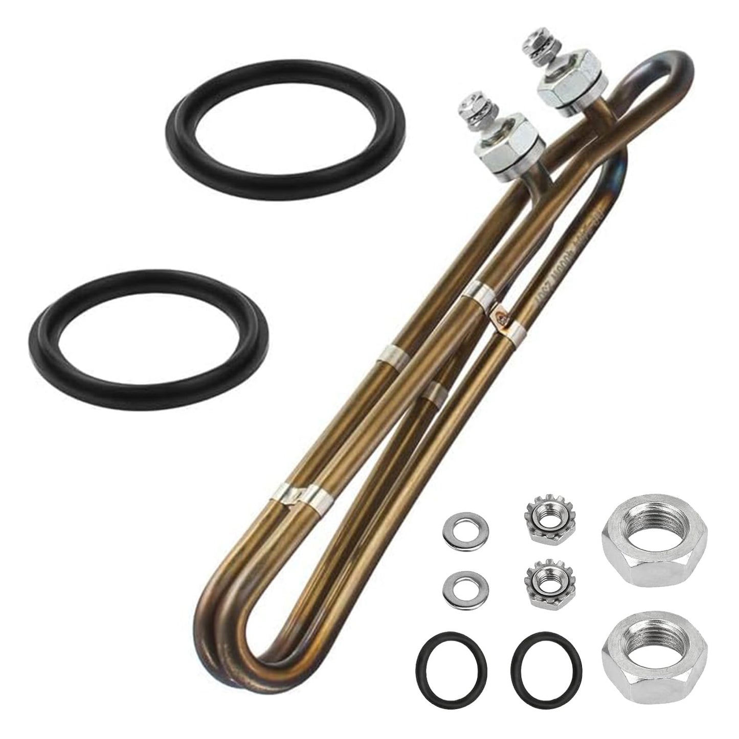 ArrogantF 4.0KW 240V Univeral Heater Element Replacement for Balboa Spa Heater Element 4.0 KW 58104 or Flo-Thru Hot Tub Spas Electric Heaters (10 inch)