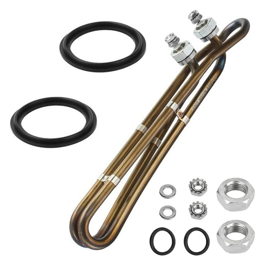 ArrogantF 4.0KW 240V Univeral Heater Element Replacement for Balboa Spa Heater Element 4.0 KW 58104 or Flo-Thru Hot Tub Spas Electric Heaters (10 inch)
