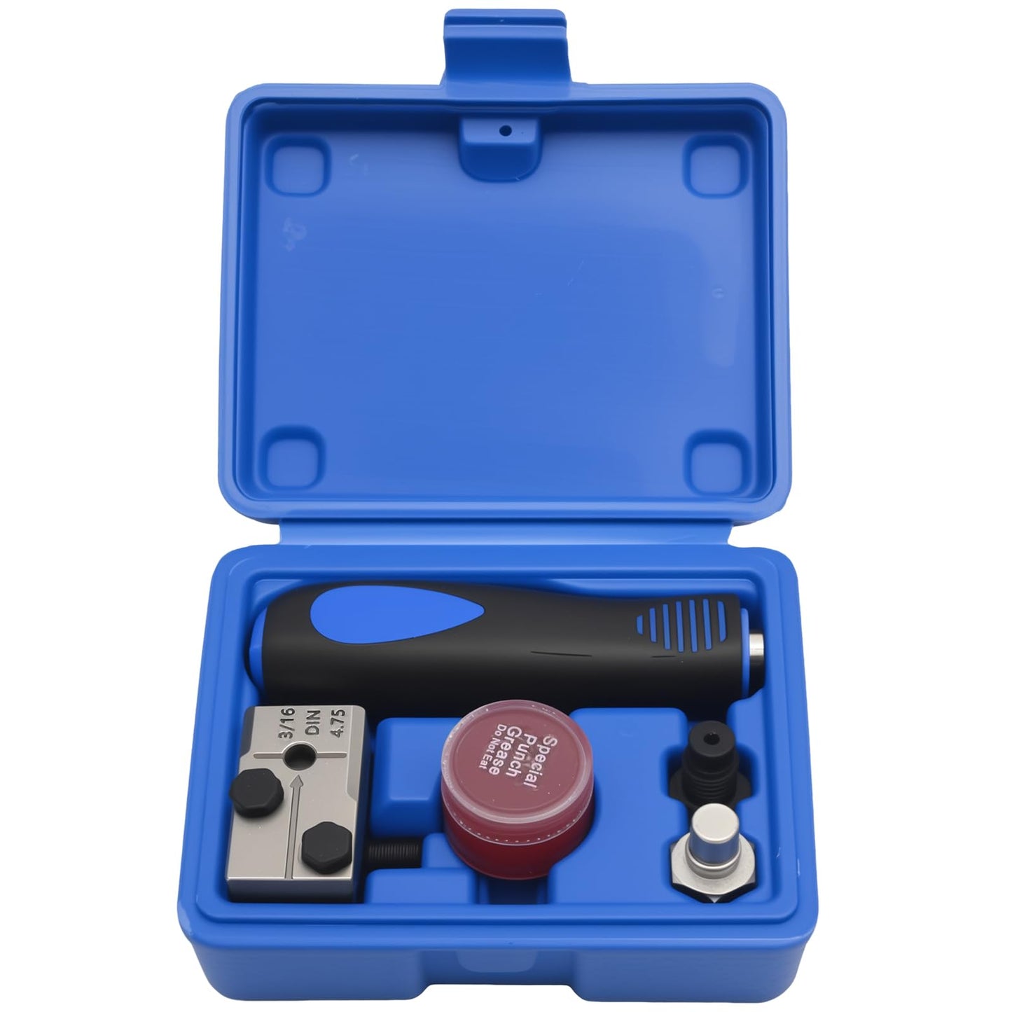 3/16 Inch Metal Handheld Brake Line Flaring Tool, 4.75mm DIN Bubble Flaring Tool for Automotive Brake Lines