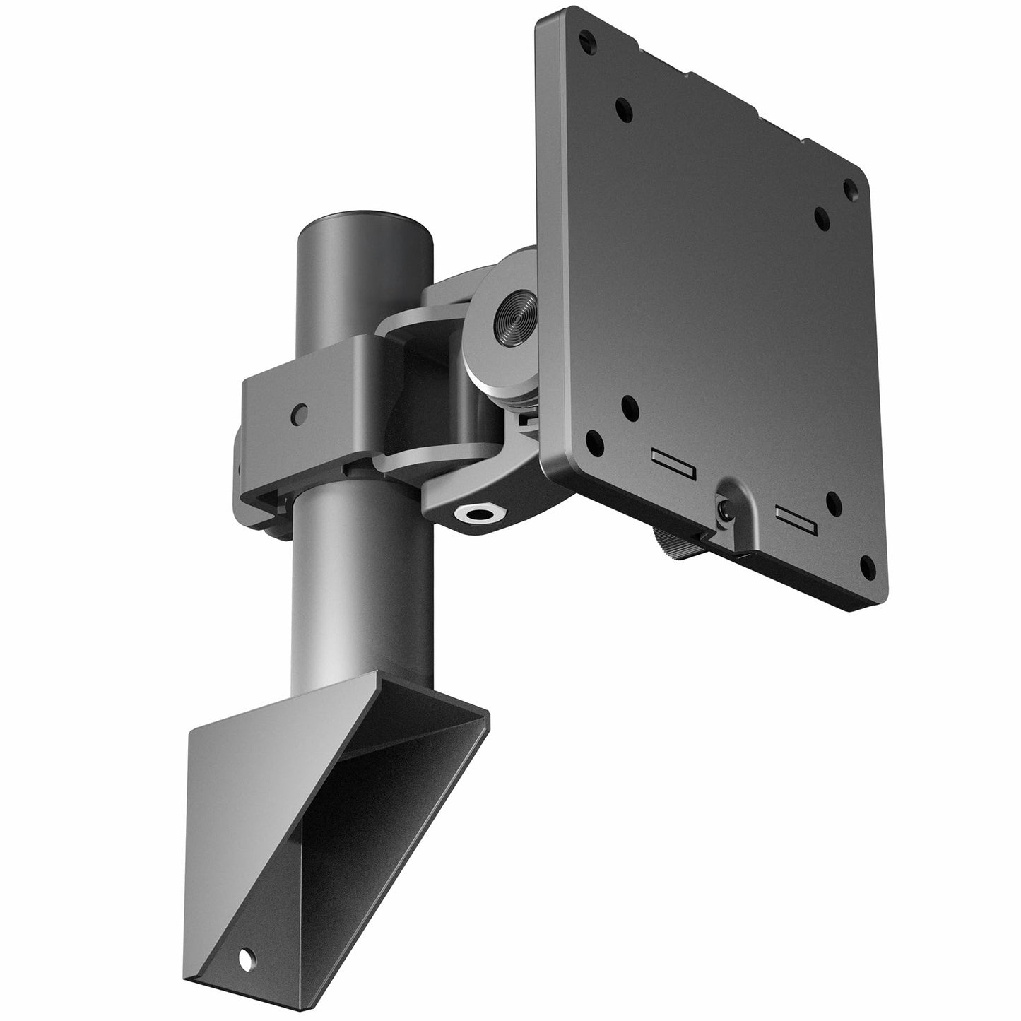 VIVO Single Ultrawide Monitor Wall Mount for Up to 49 inch Screens, Articulating and Height Adjustable, Holds Ultra Wides Up to 44 lbs, Black, MOUNT-WCB01A